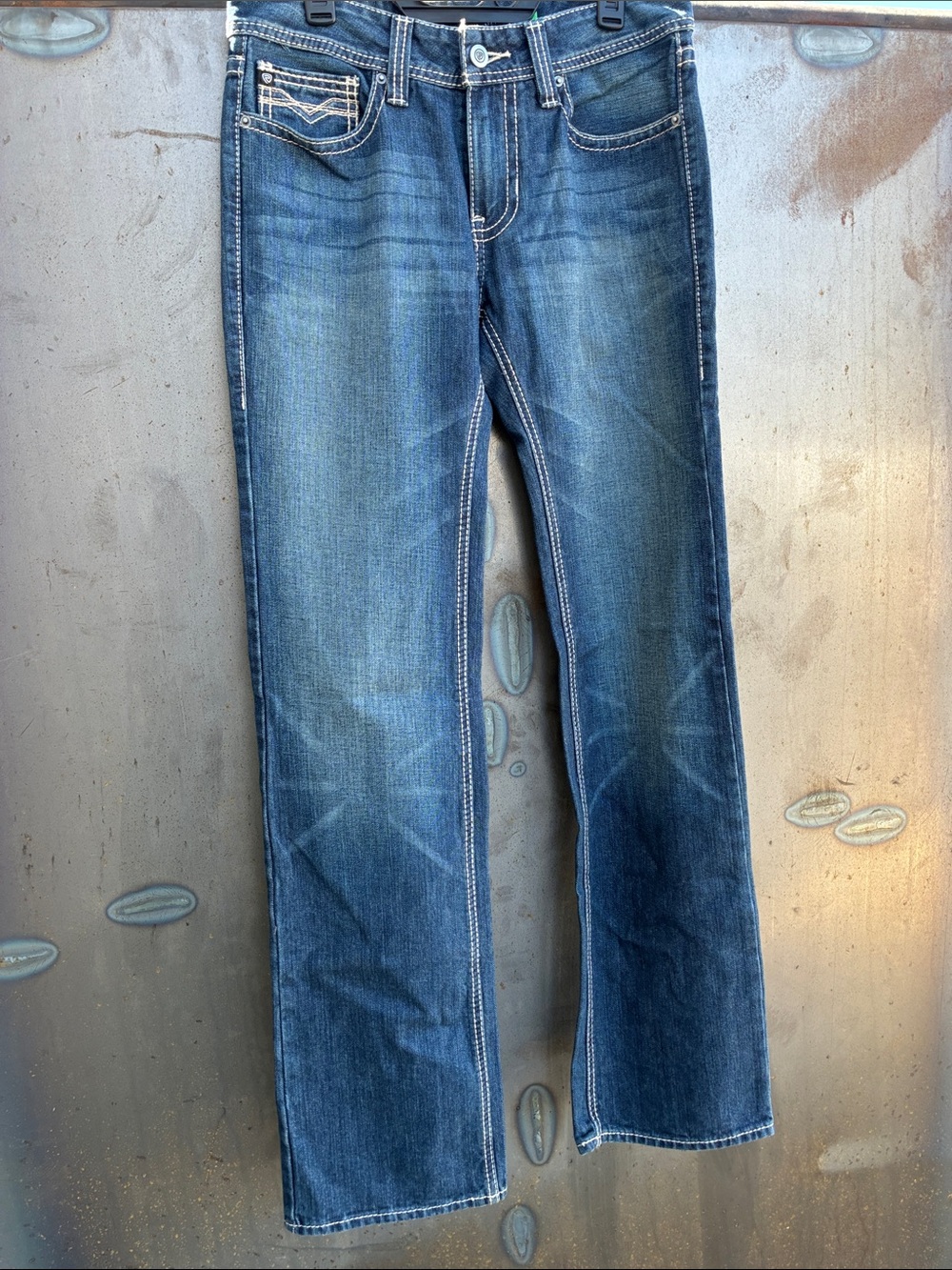 Rock &Roll Denim Pistol Straight Jeans